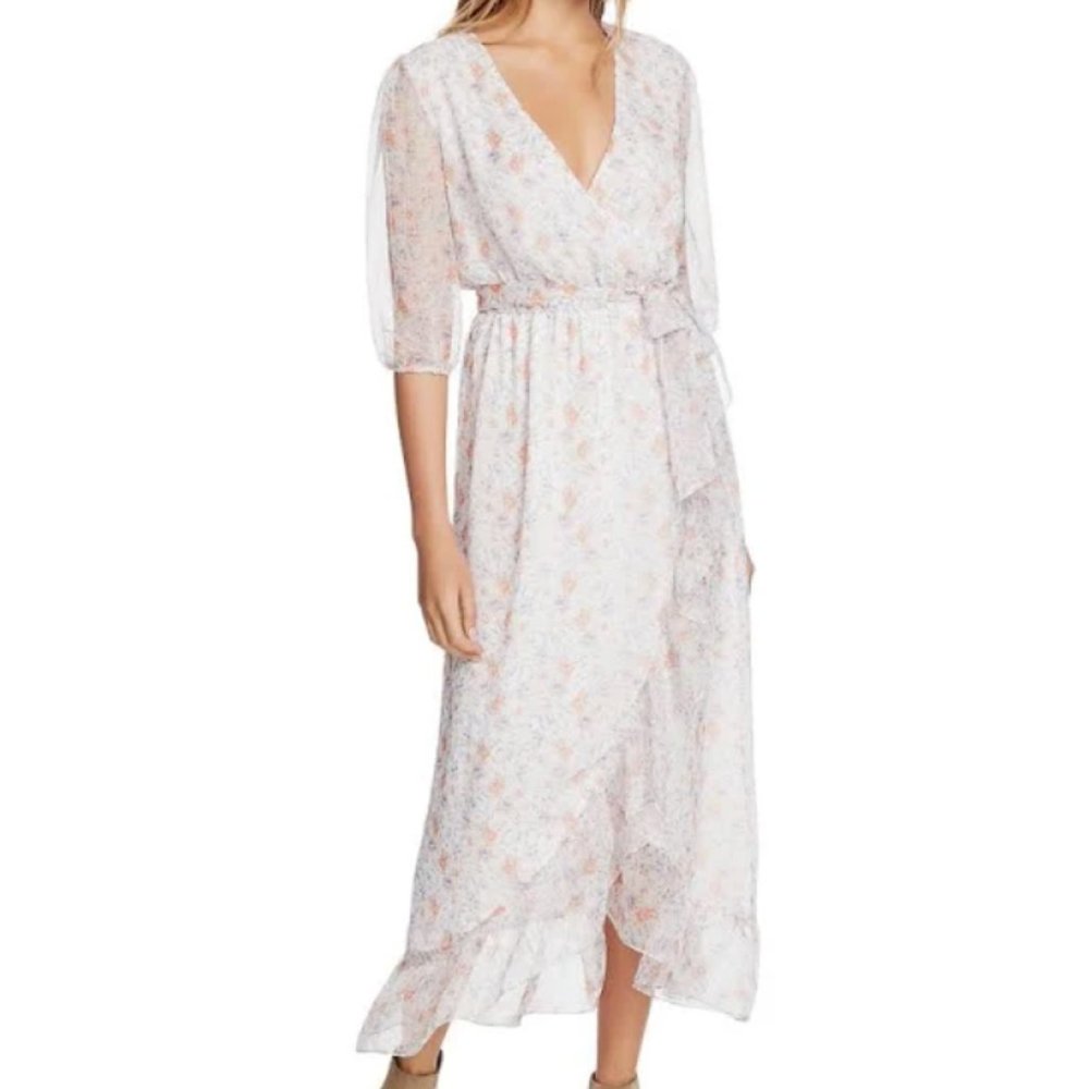 1. State Woodland Gardens Wrap Maxi Dress